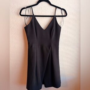 Gianni Bini Black Mini Dress with Spaghetti Straps